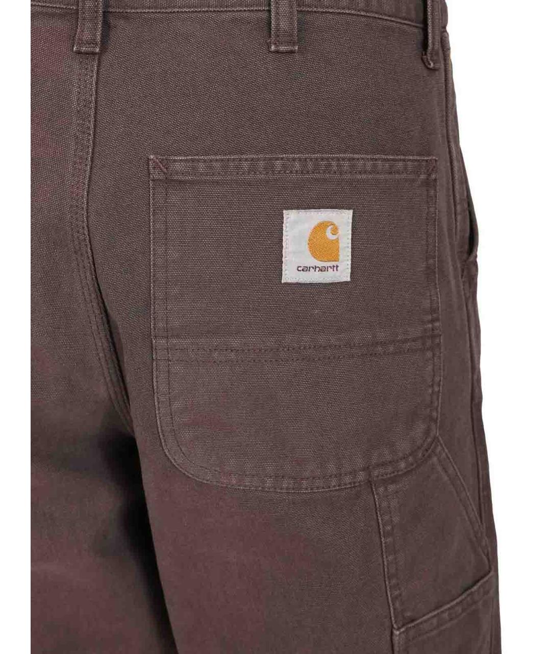 CARHARTT Серые хлопковые повседневные брюки, фото 6