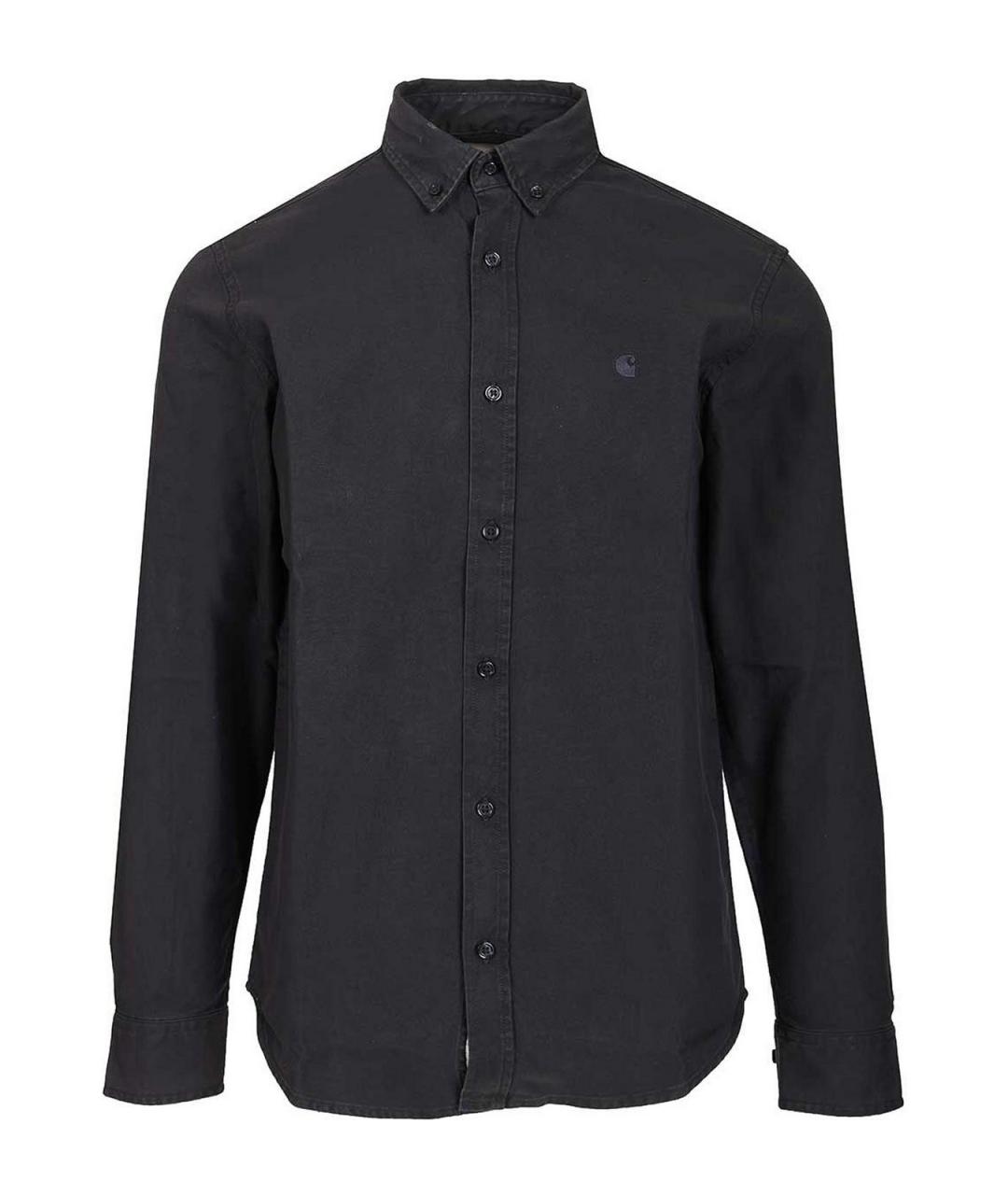 CARHARTT Темно-синяя хлопковая кэжуал рубашка, фото 1