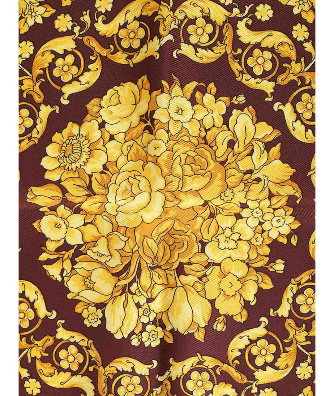 VERSACE Мульти шелковый шарф, фото 3