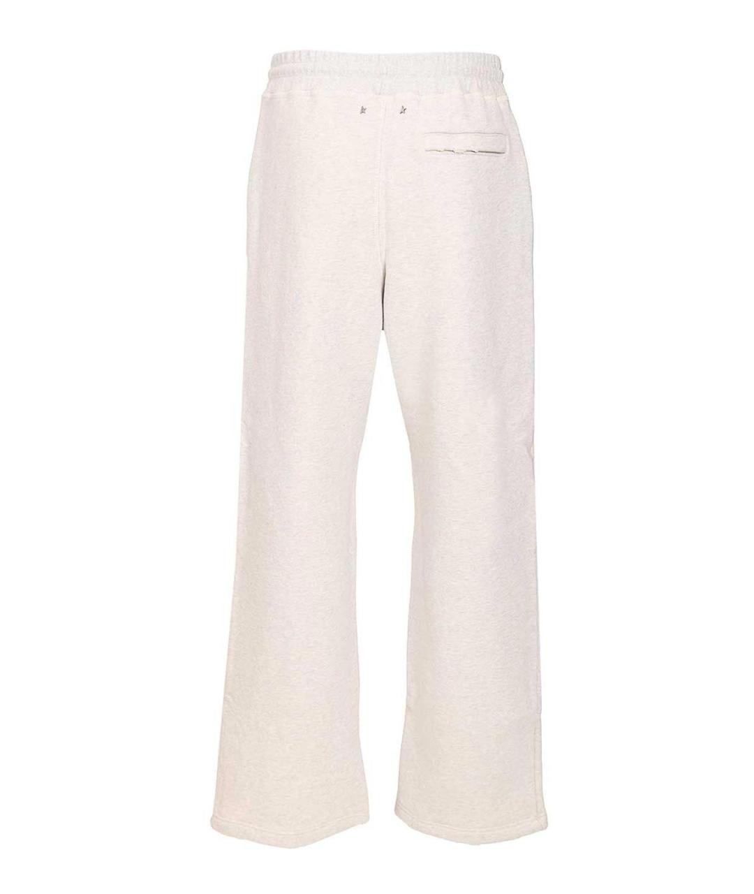GOLDEN GOOSE DELUXE BRAND Серые хлопковые повседневные брюки, фото 2