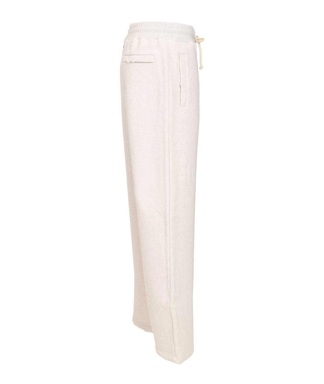 GOLDEN GOOSE DELUXE BRAND Серые хлопковые повседневные брюки, фото 3