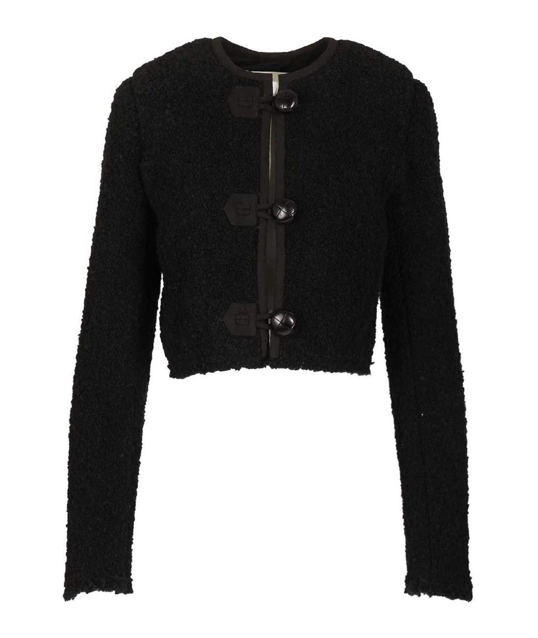 ISABEL MARANT Черная шерстяная куртка, фото 1