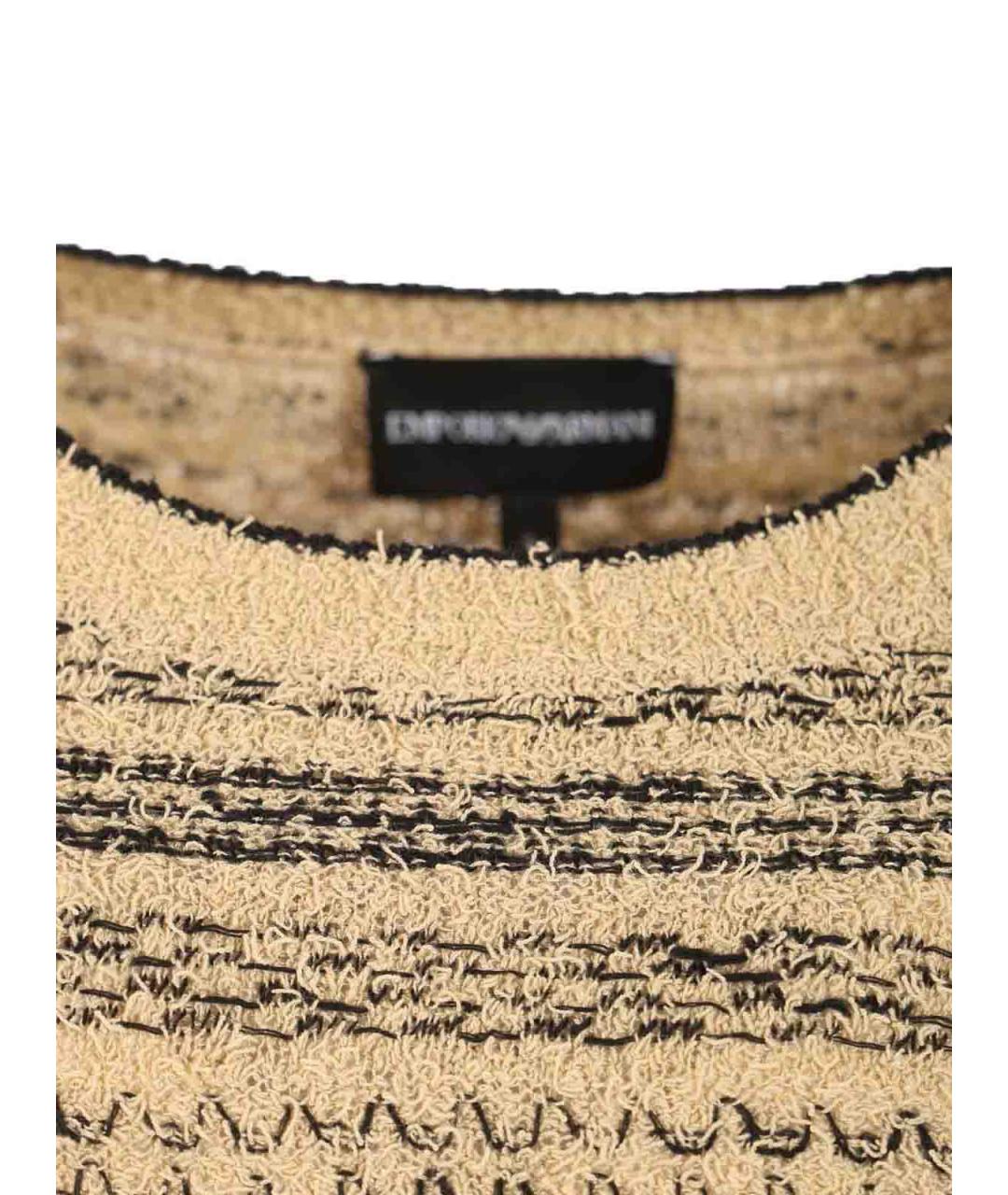 EMPORIO ARMANI Мульти хлопковый джемпер / свитер, фото 4