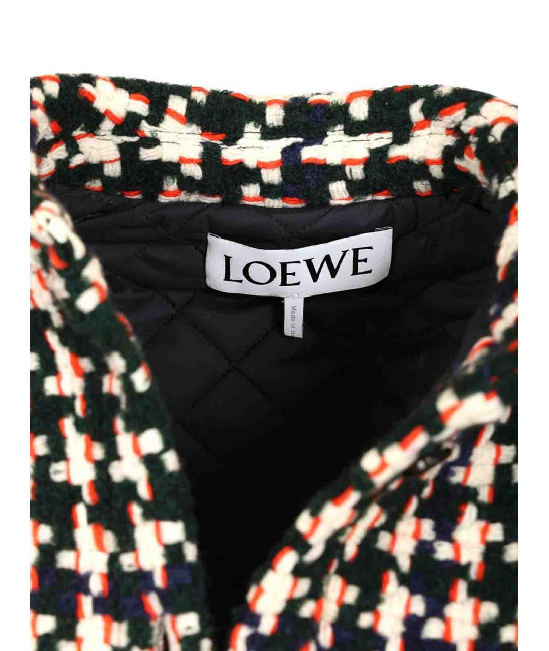 LOEWE Мульти шерстяная куртка, фото 6