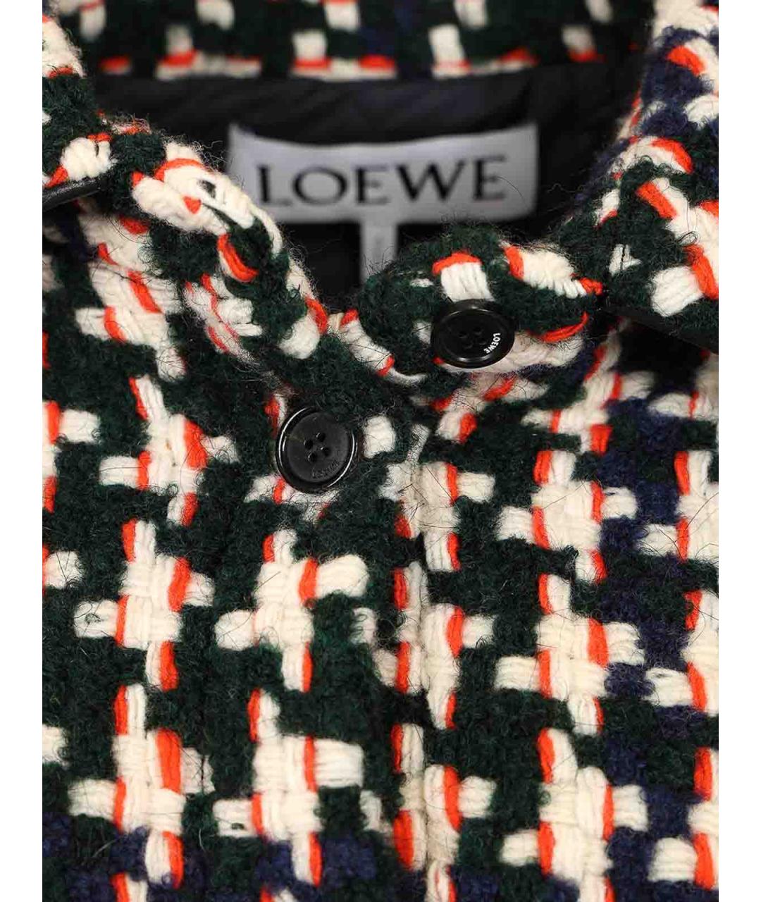 LOEWE Мульти шерстяная куртка, фото 5