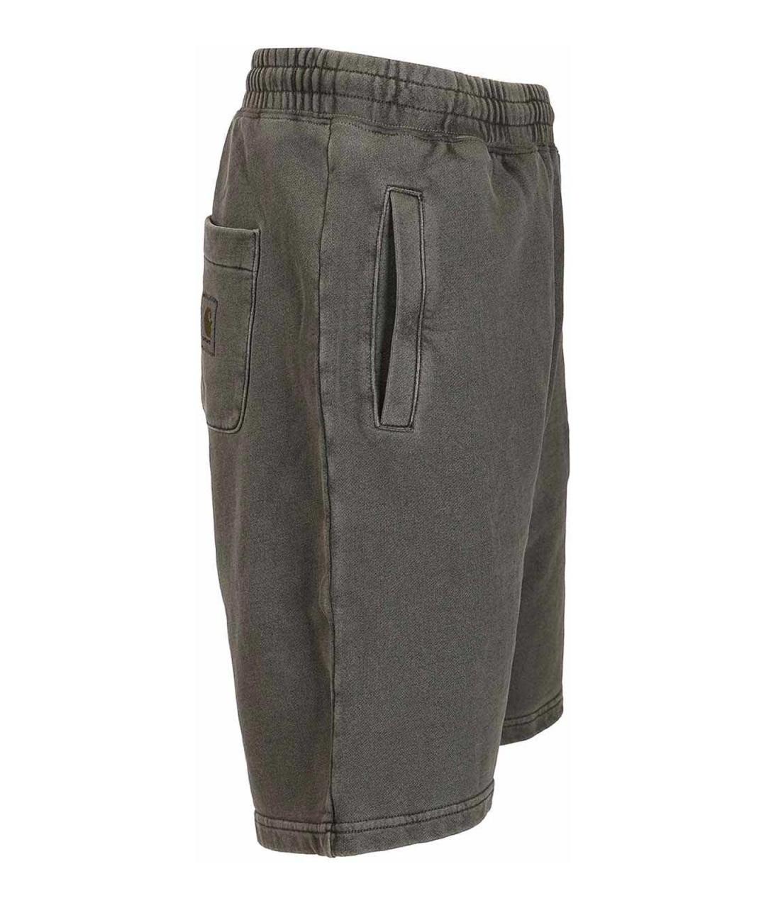 CARHARTT Серые хлопковые шорты, фото 3