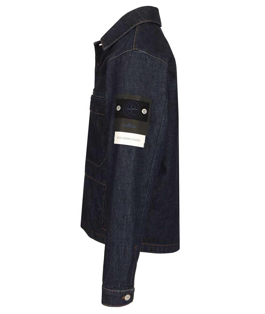 STONE ISLAND Синяя куртка, фото 3