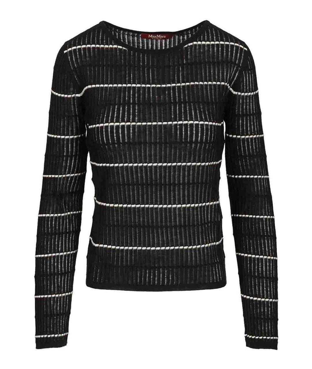 MAX MARA STUDIO Синий шерстяной джемпер / свитер, фото 1