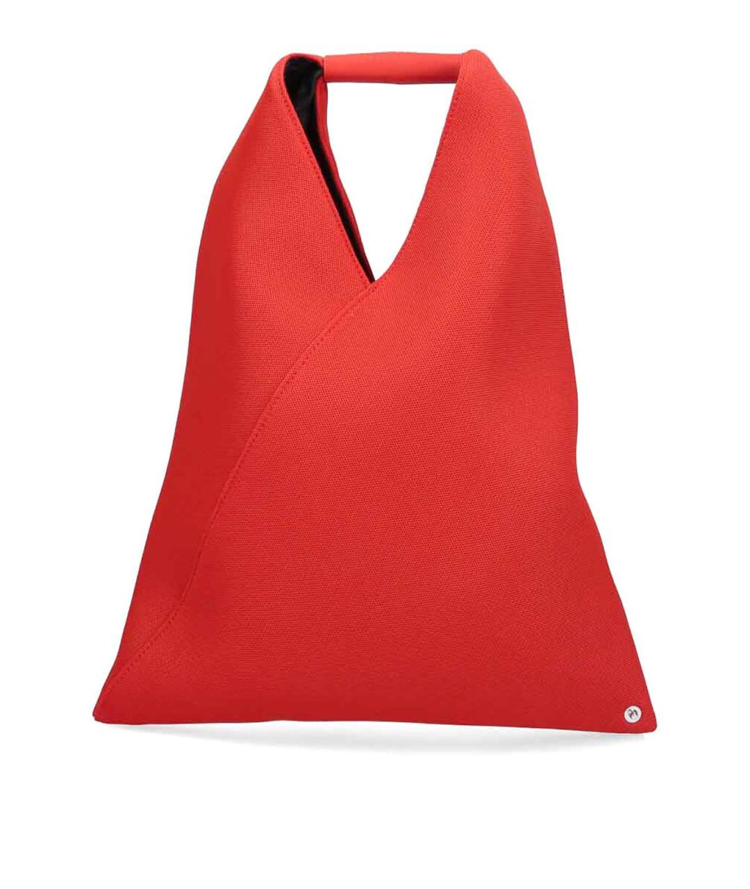 MM6 MAISON MARGIELA Красная тканевая сумка через плечо, фото 1