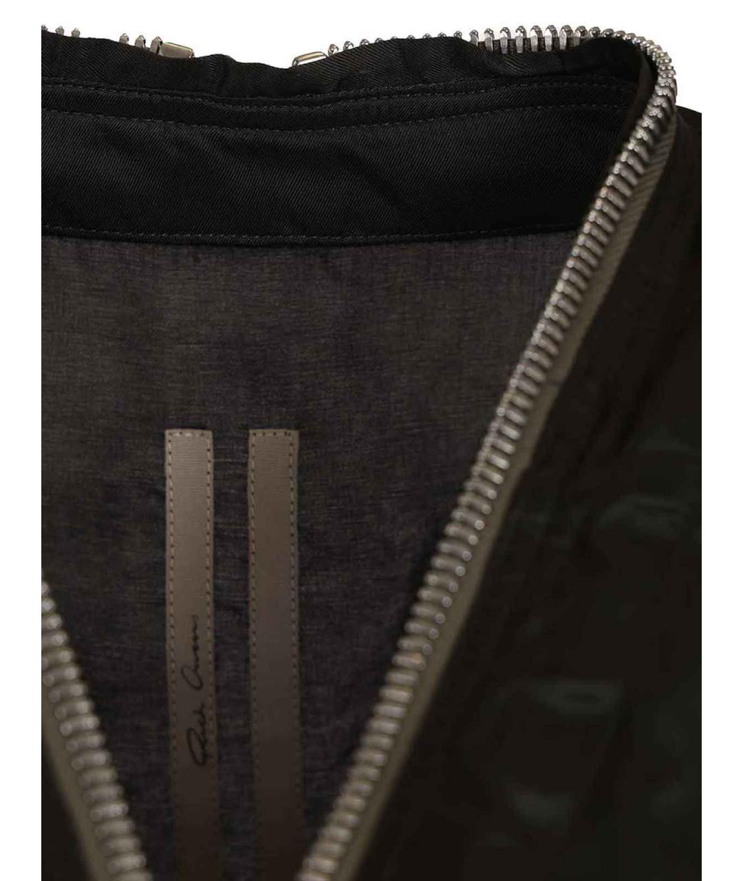 RICK OWENS Черная вискозная куртка, фото 5