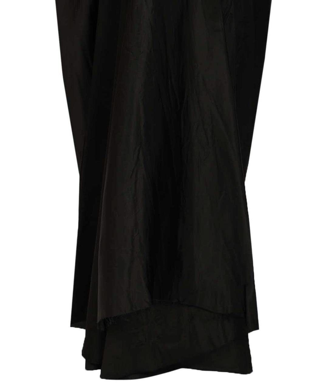 RICK OWENS Черное шелковое повседневное платье, фото 5