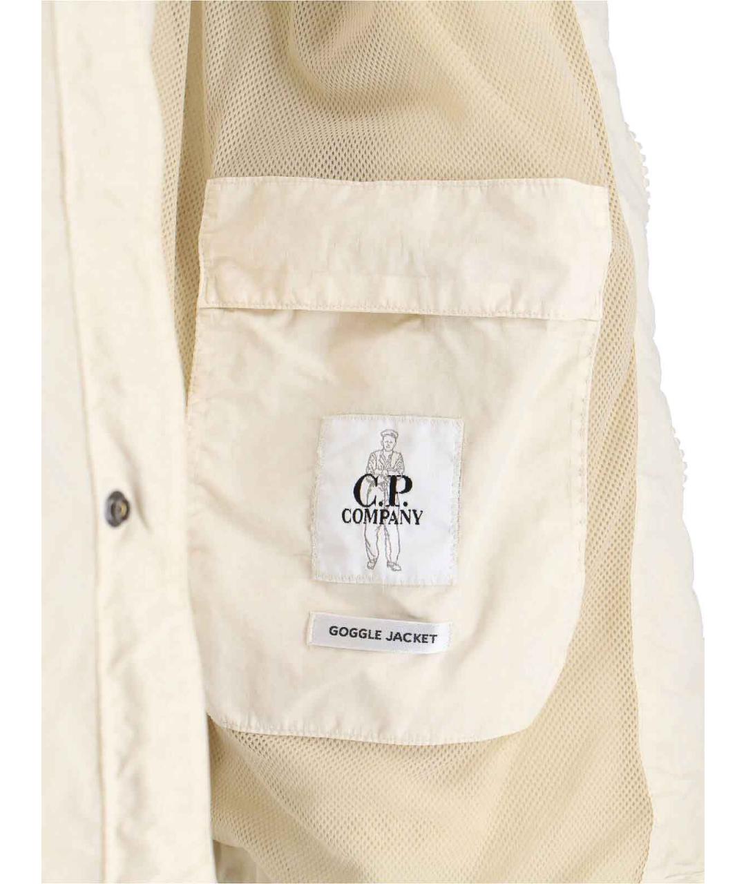 CP COMPANY Белая полиамидовая куртка, фото 5