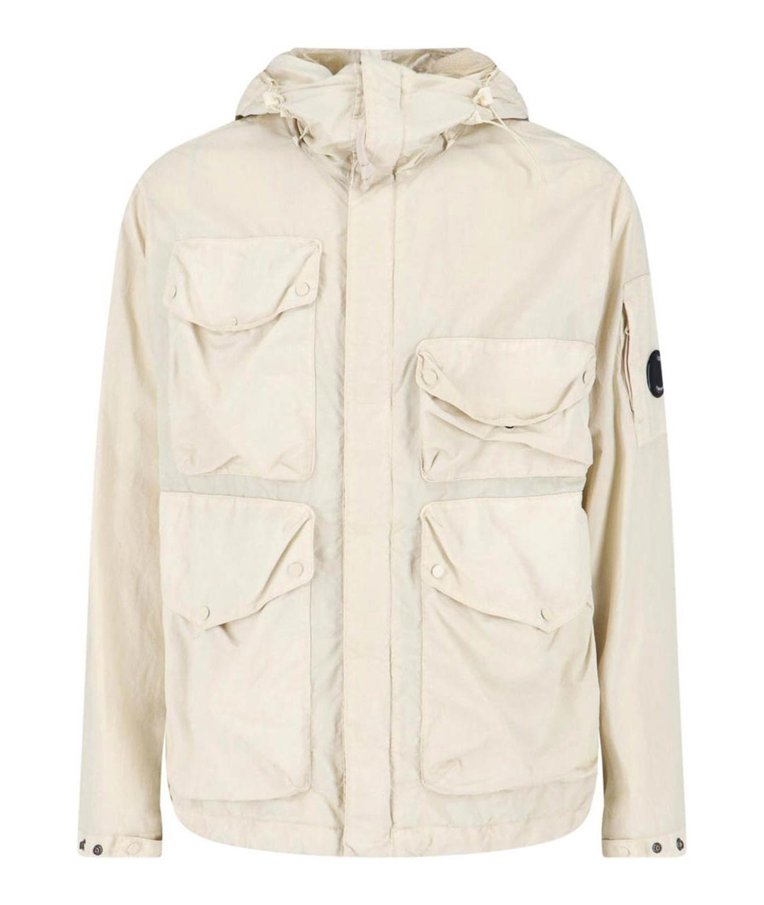 CP COMPANY Белая полиамидовая куртка, фото 1