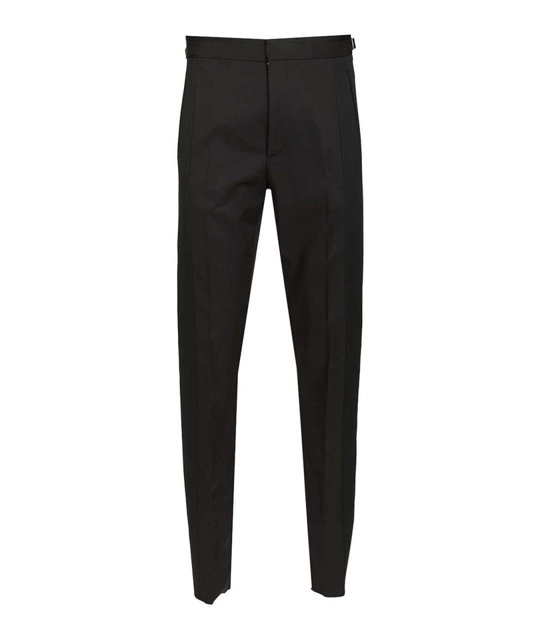 VIVIENNE WESTWOOD Черные шерстяные повседневные брюки, фото 1