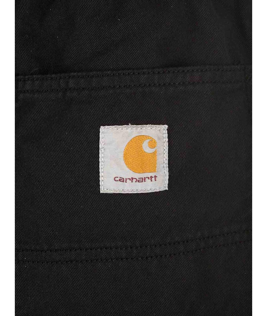 CARHARTT Черные хлопковые шорты, фото 5