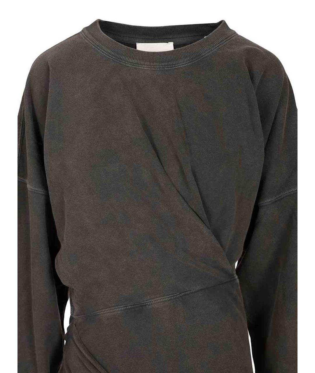 ISABEL MARANT Черное хлопковое повседневное платье, фото 4