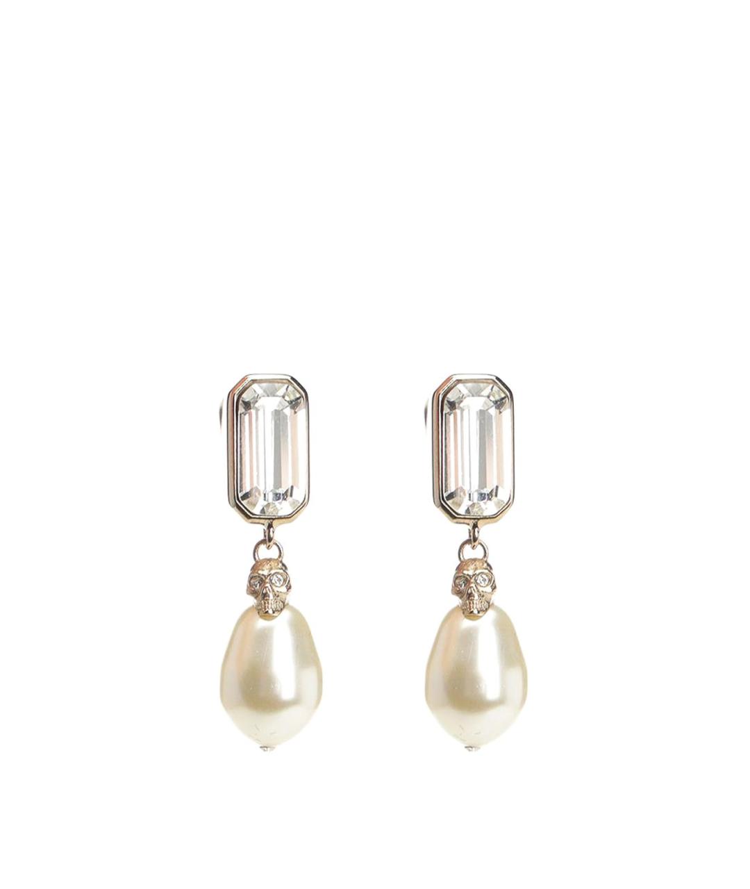 ALEXANDER MCQUEEN Золотые жемчужные серьги, фото 1