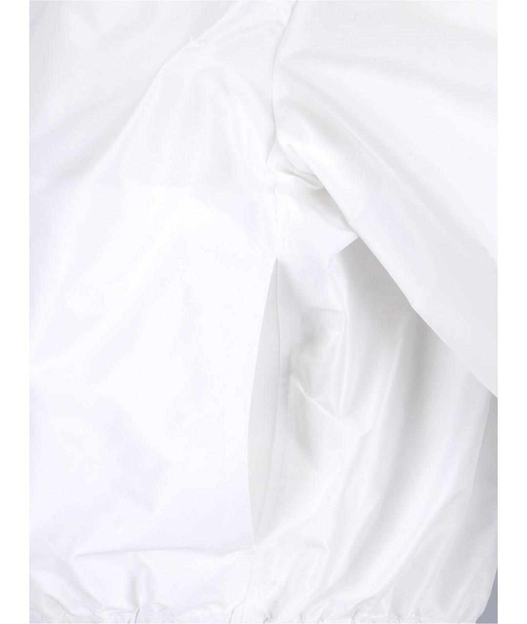 JIL SANDER Белая полиэстеровая куртка, фото 4