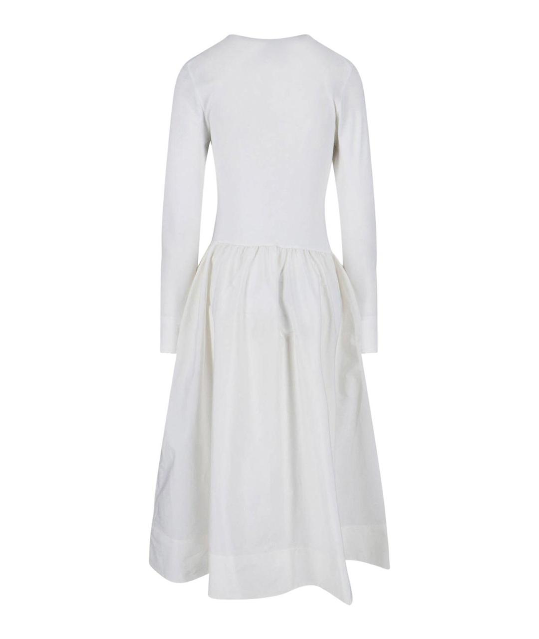 POLO RALPH LAUREN Белое хлопковое платье, фото 2