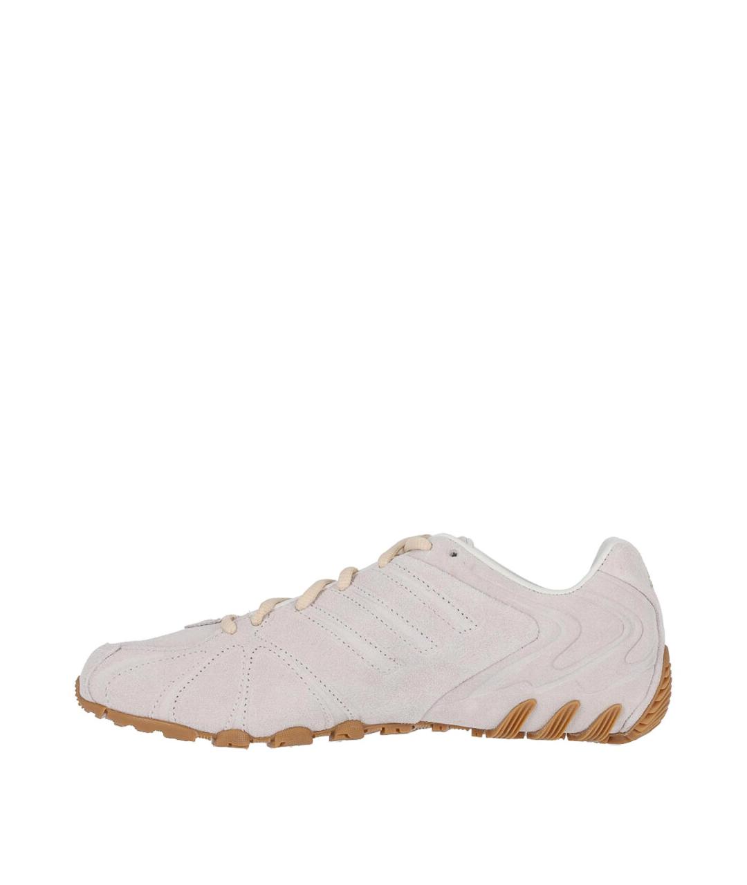 ADIDAS Белые замшевые кроссовки, фото 3