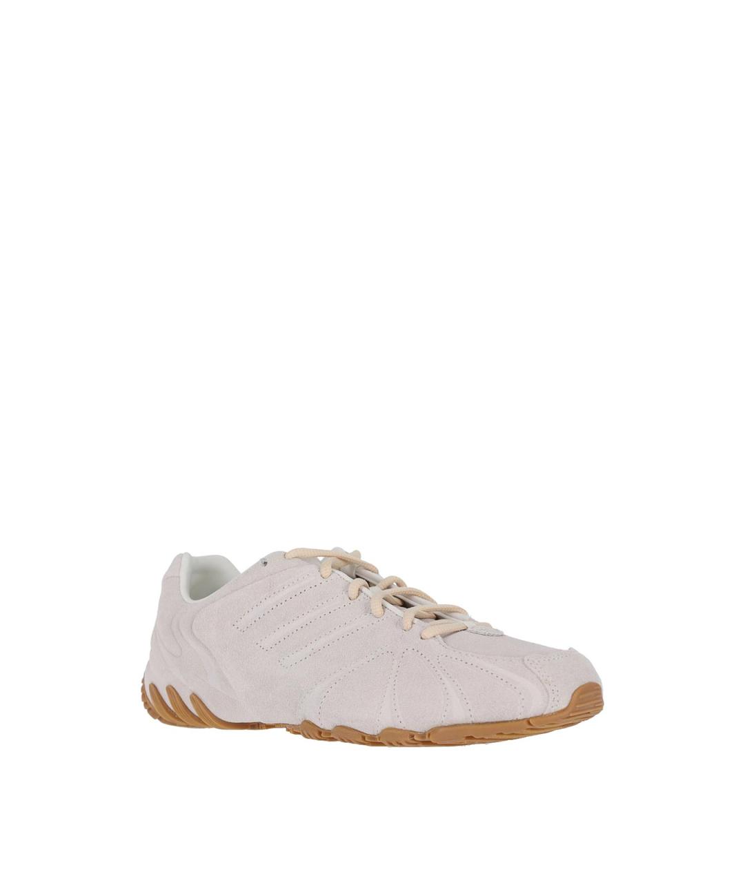 ADIDAS Белые замшевые кроссовки, фото 2