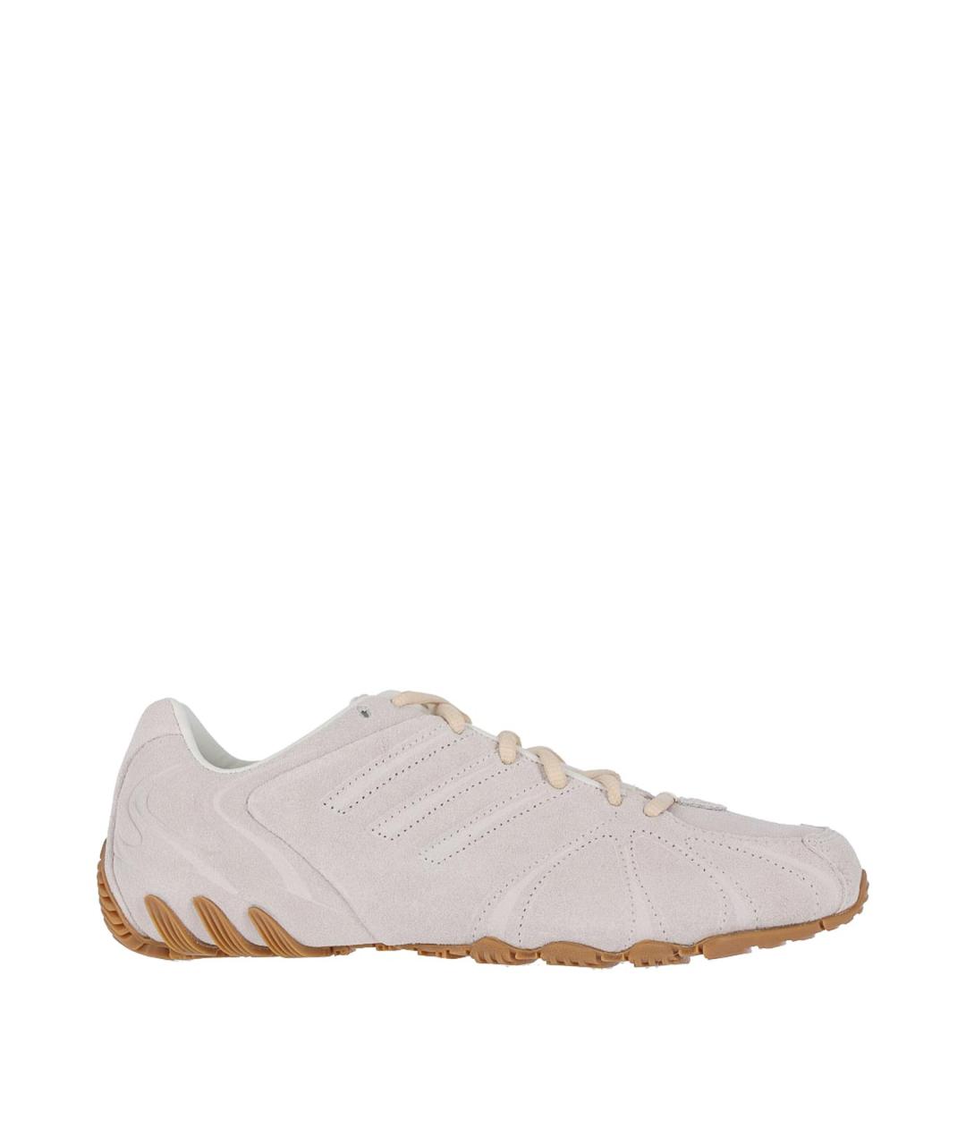 ADIDAS Белые замшевые кроссовки, фото 1