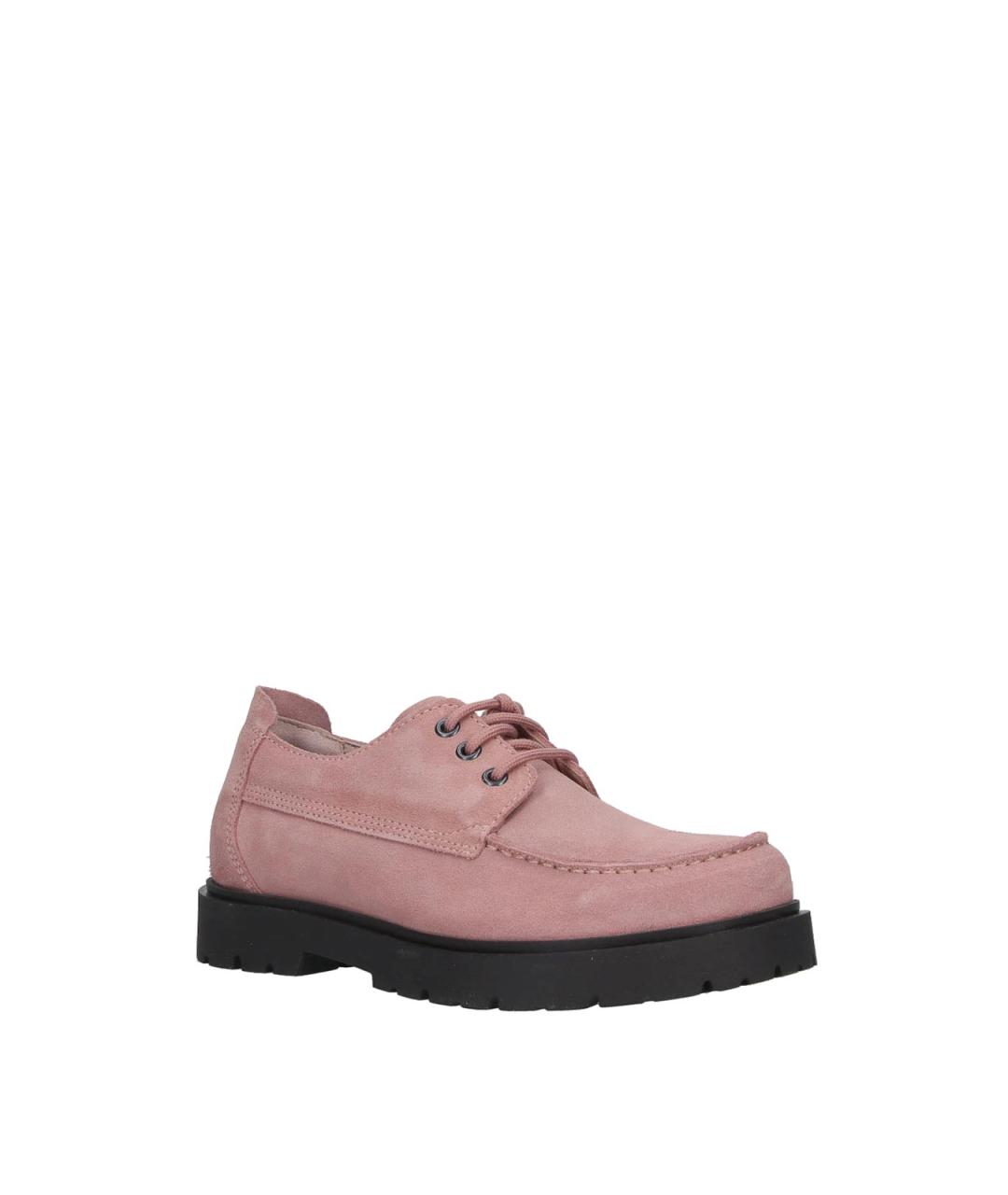 BIRKENSTOCK Розовые замшевые ботинки, фото 2