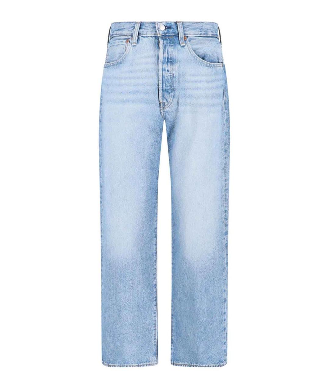 LEVI'S Синие хлопковые джинсы, фото 1