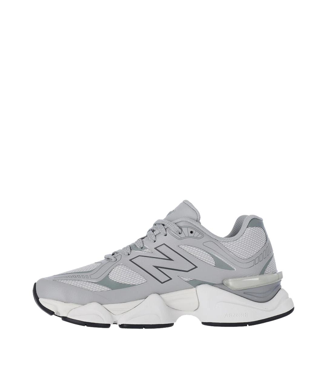 NEW BALANCE Серые замшевые кроссовки, фото 3