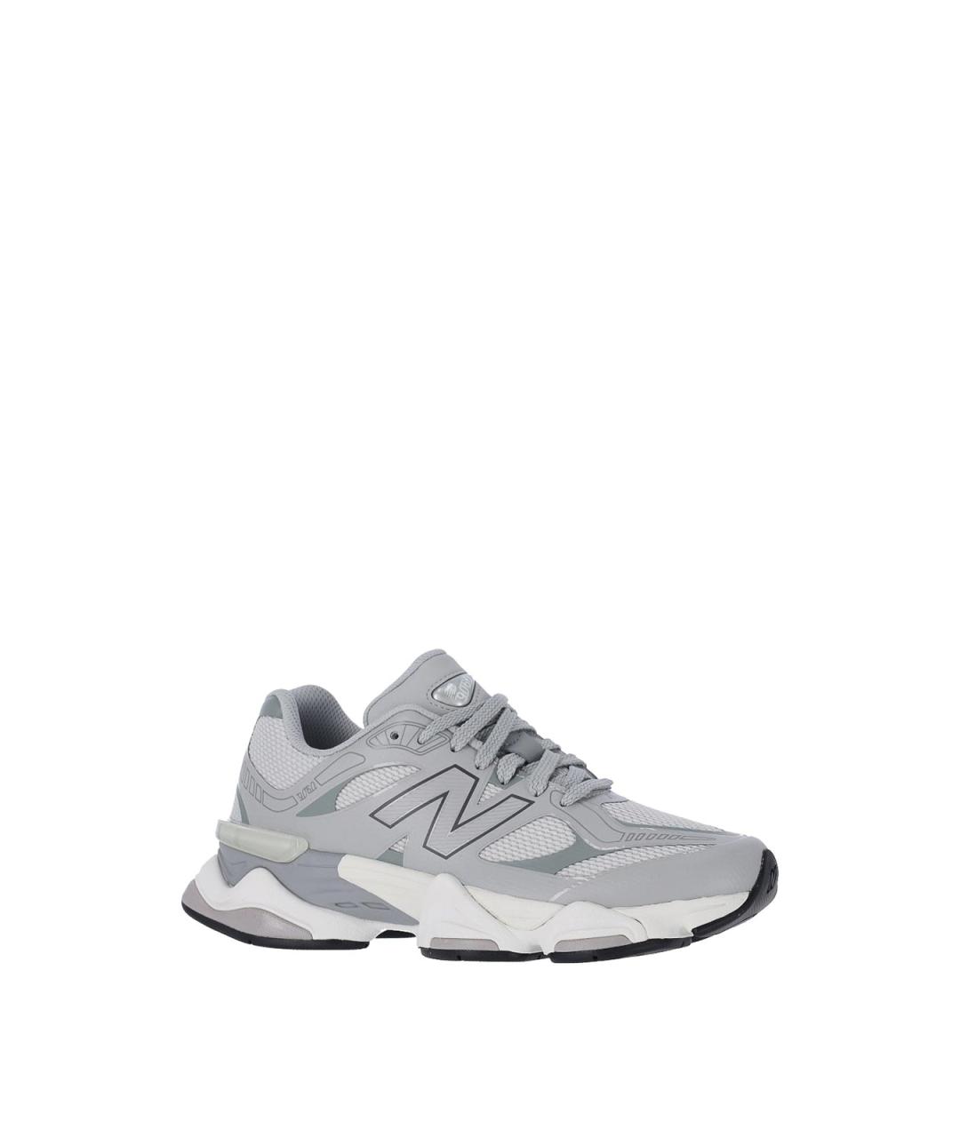 NEW BALANCE Серые замшевые кроссовки, фото 2