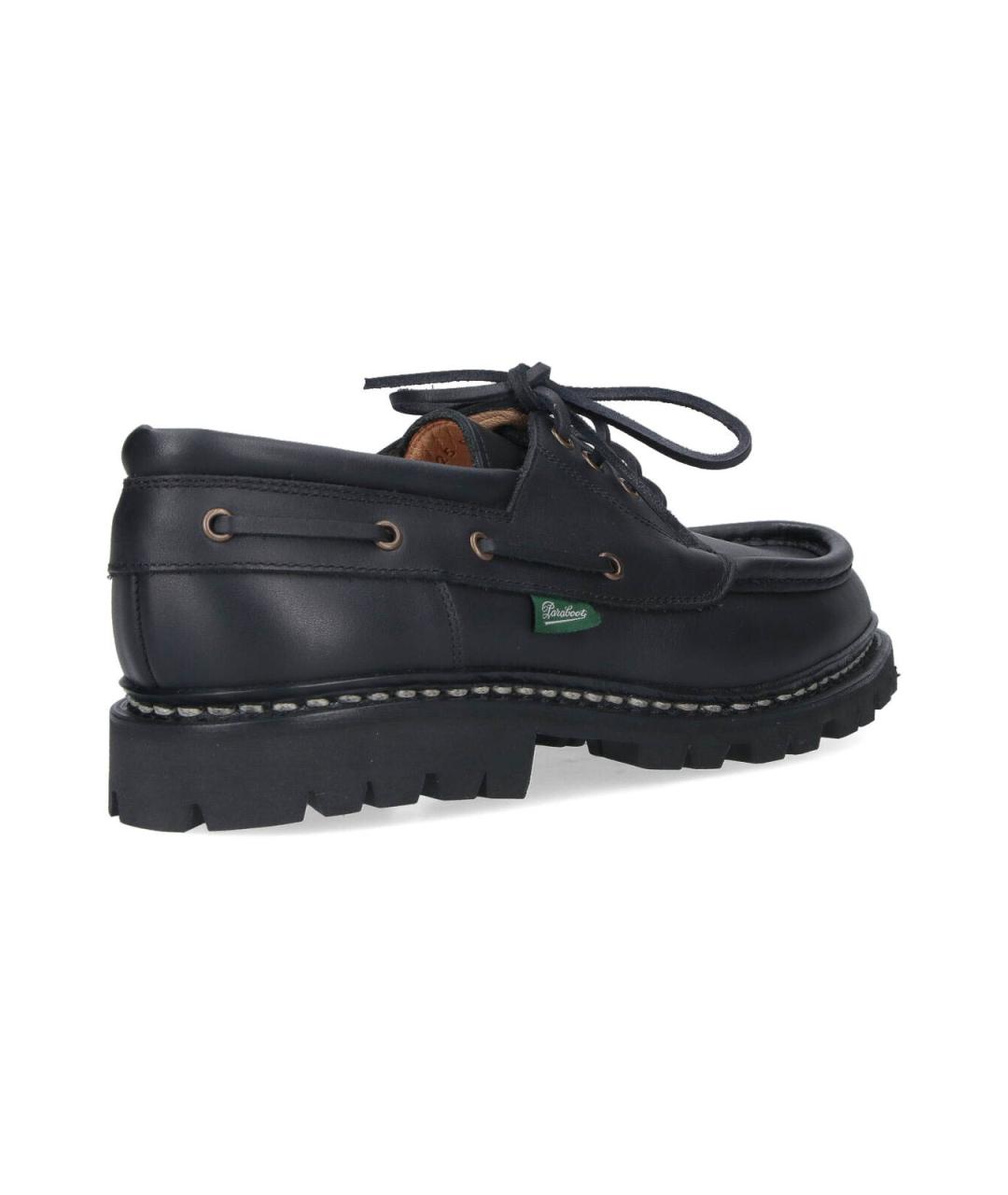 PARABOOT Черные кожаные туфли, фото 4