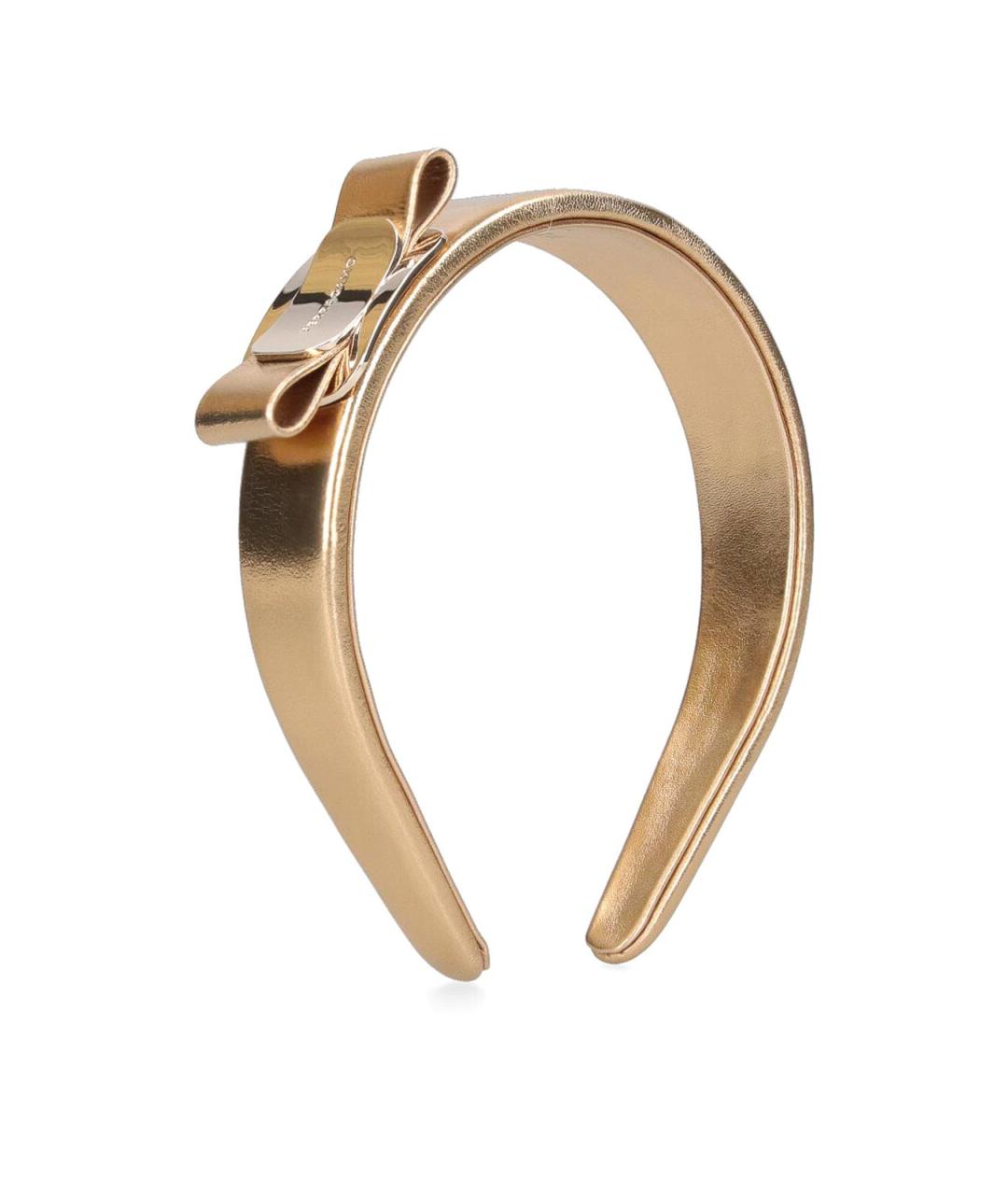 FERRAGAMO Золотая заколка, фото 1
