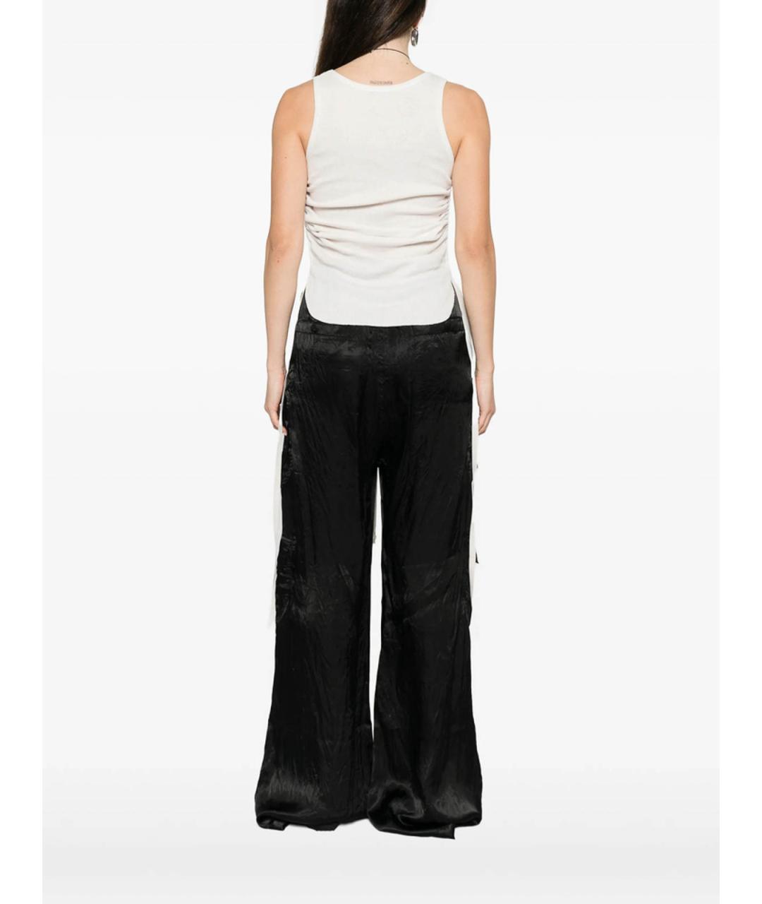 ANN DEMEULEMEESTER Белая хлопковая майка, фото 5