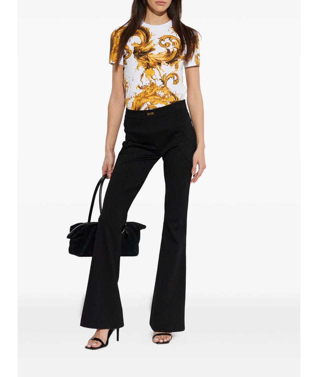VERSACE JEANS COUTURE Белая хлопковая футболка, фото 2