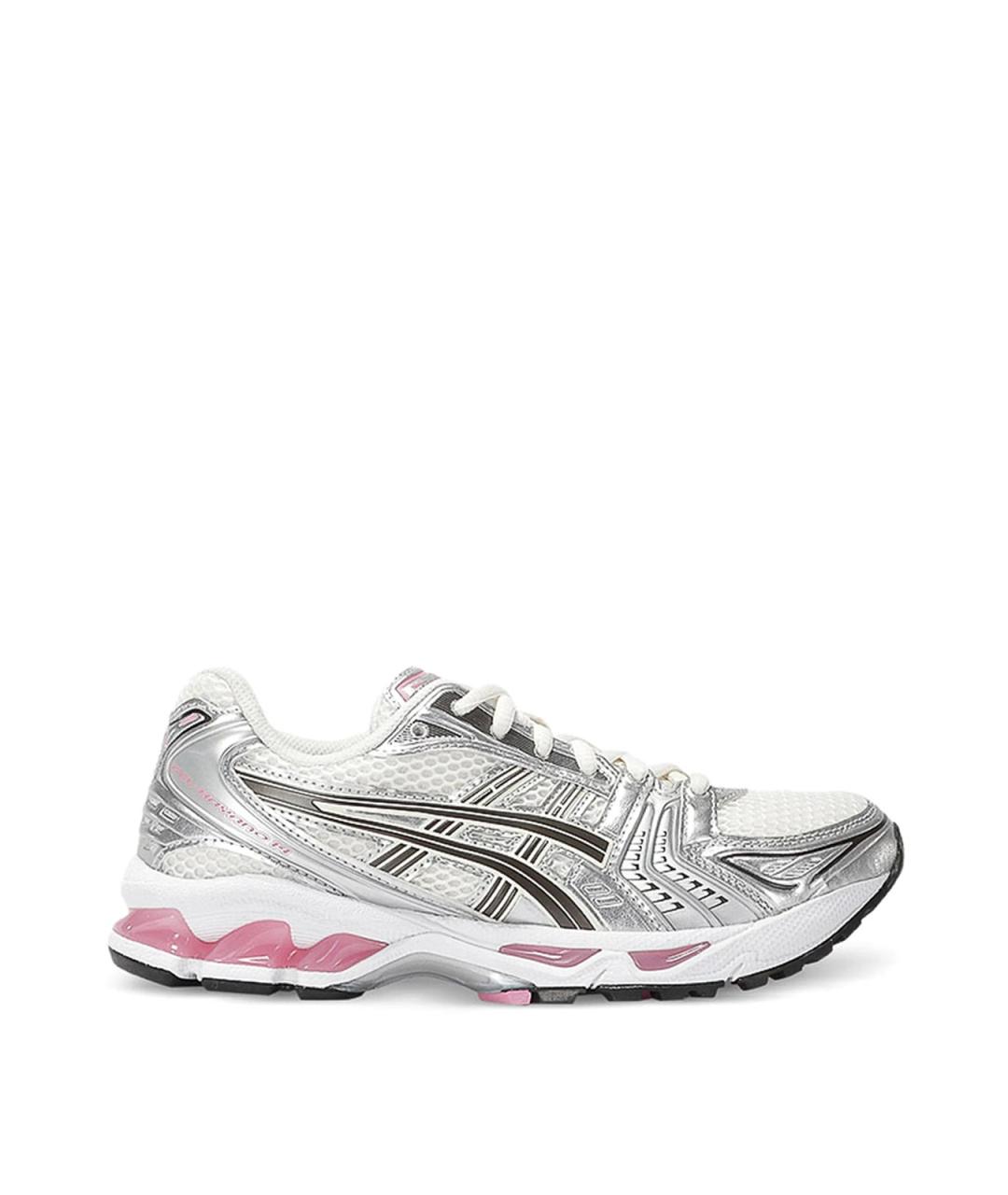 ASICS Серебряные резиновые кроссовки, фото 1