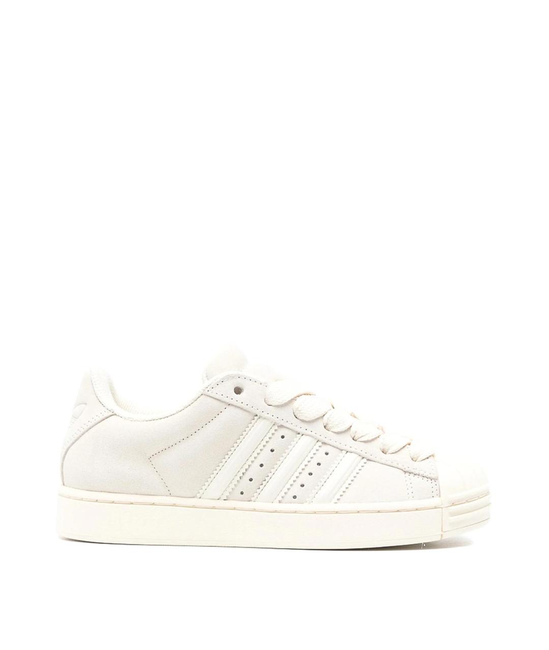 ADIDAS Белые резиновые кроссовки, фото 1