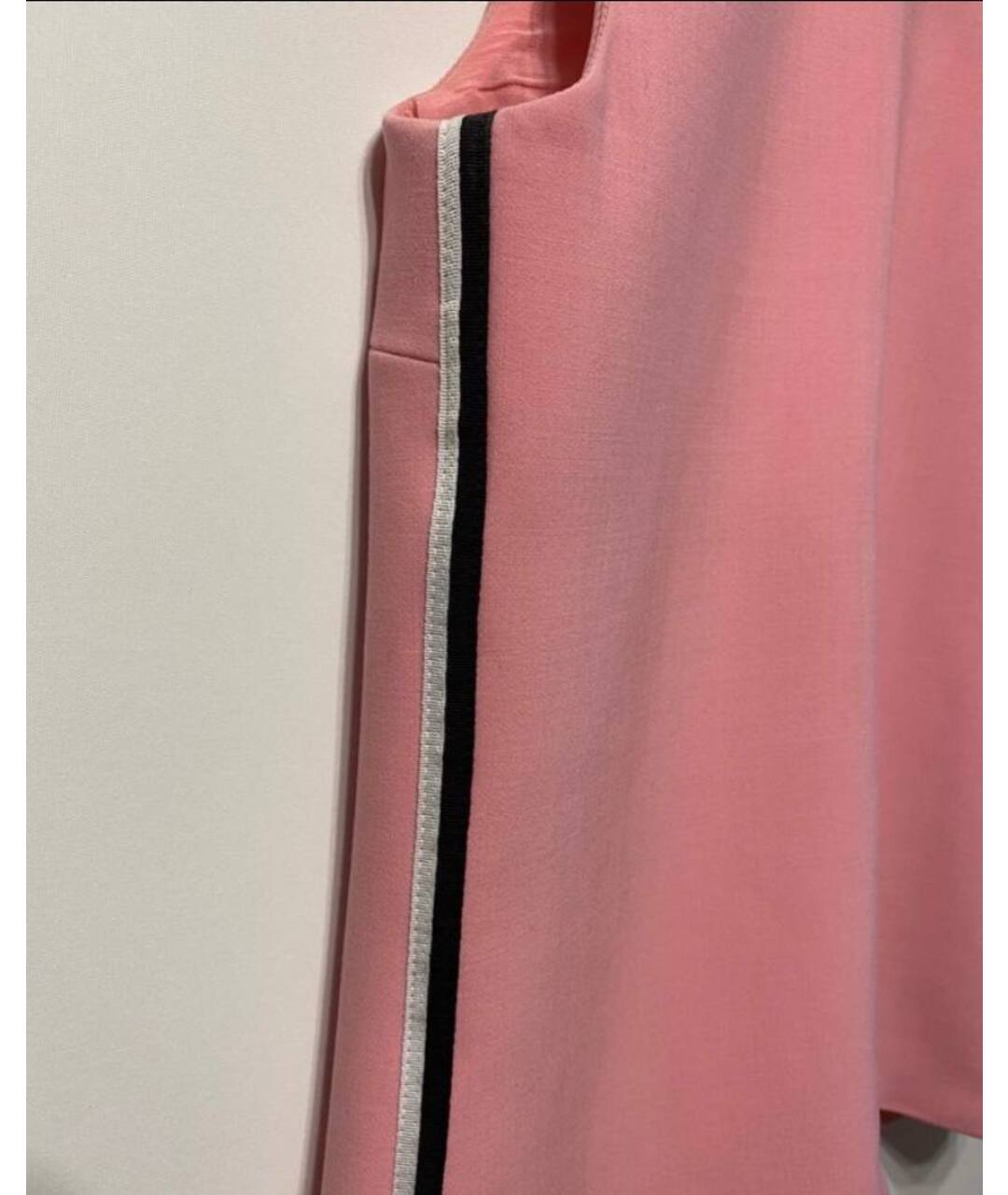 VICTORIA BECKHAM Розовая полиэстеровая рубашка, фото 3