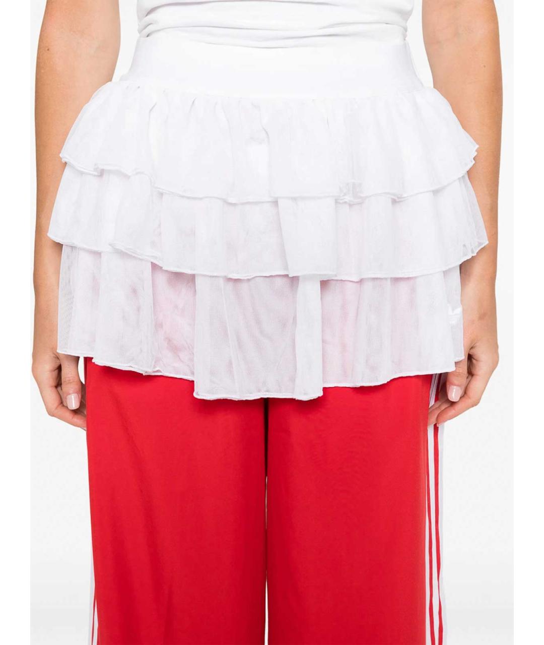 ADIDAS Красные хлопковые брюки широкие, фото 6