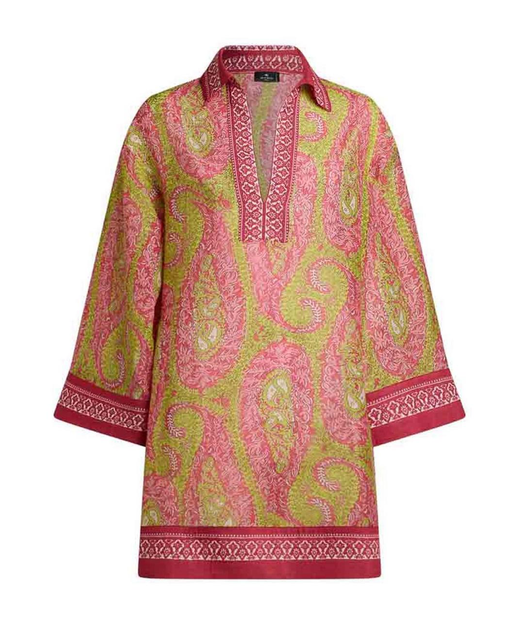 ETRO Мульти шелковая рубашка, фото 1