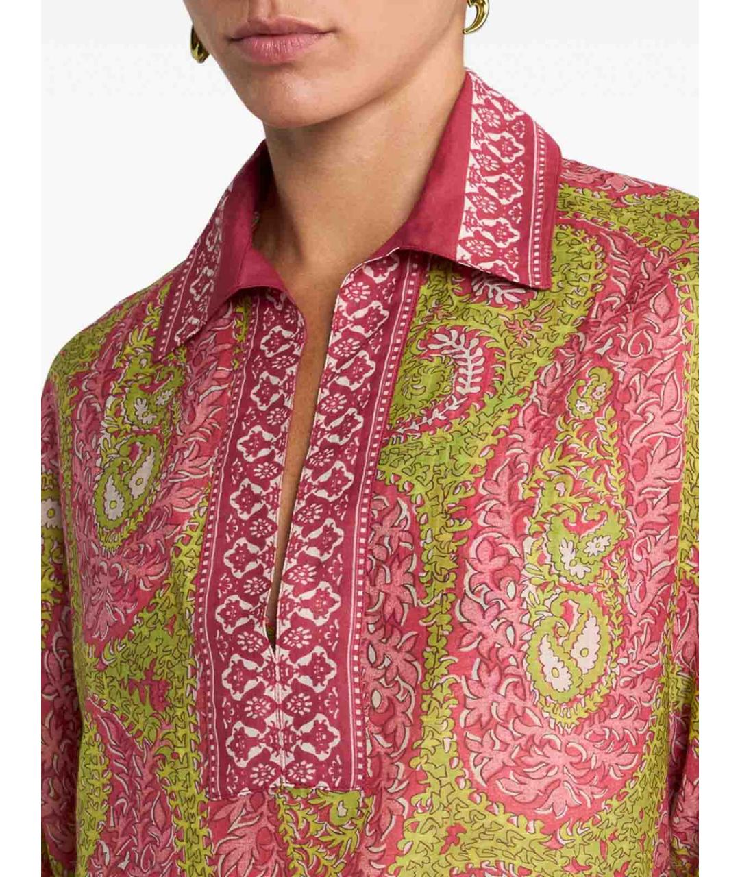ETRO Мульти шелковая рубашка, фото 2
