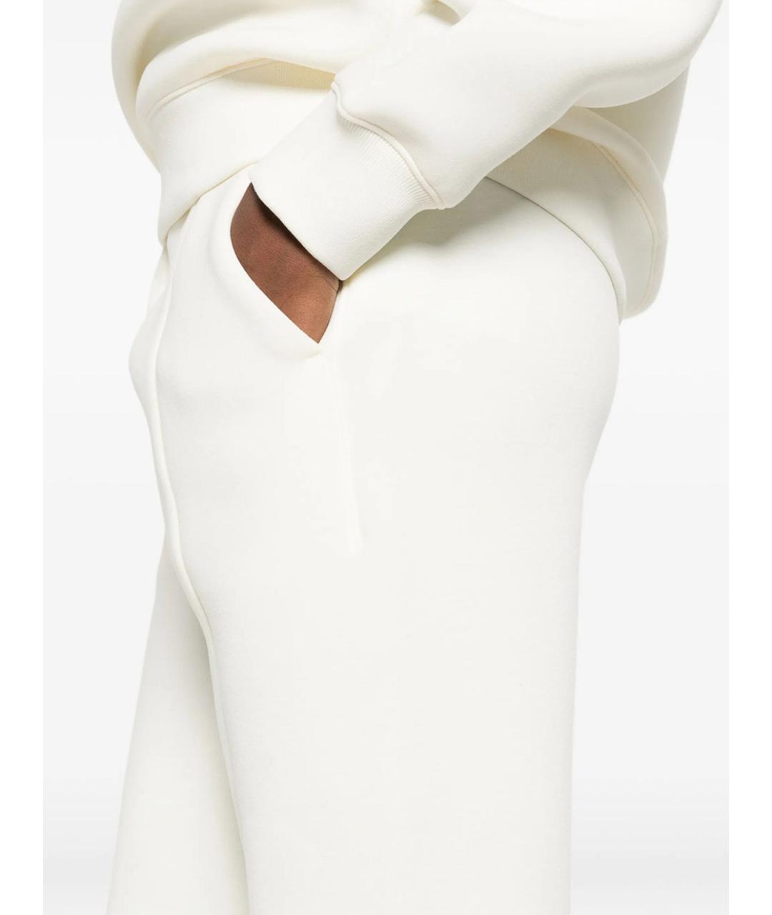CALVIN KLEIN Белые вискозные спортивные брюки и шорты, фото 3