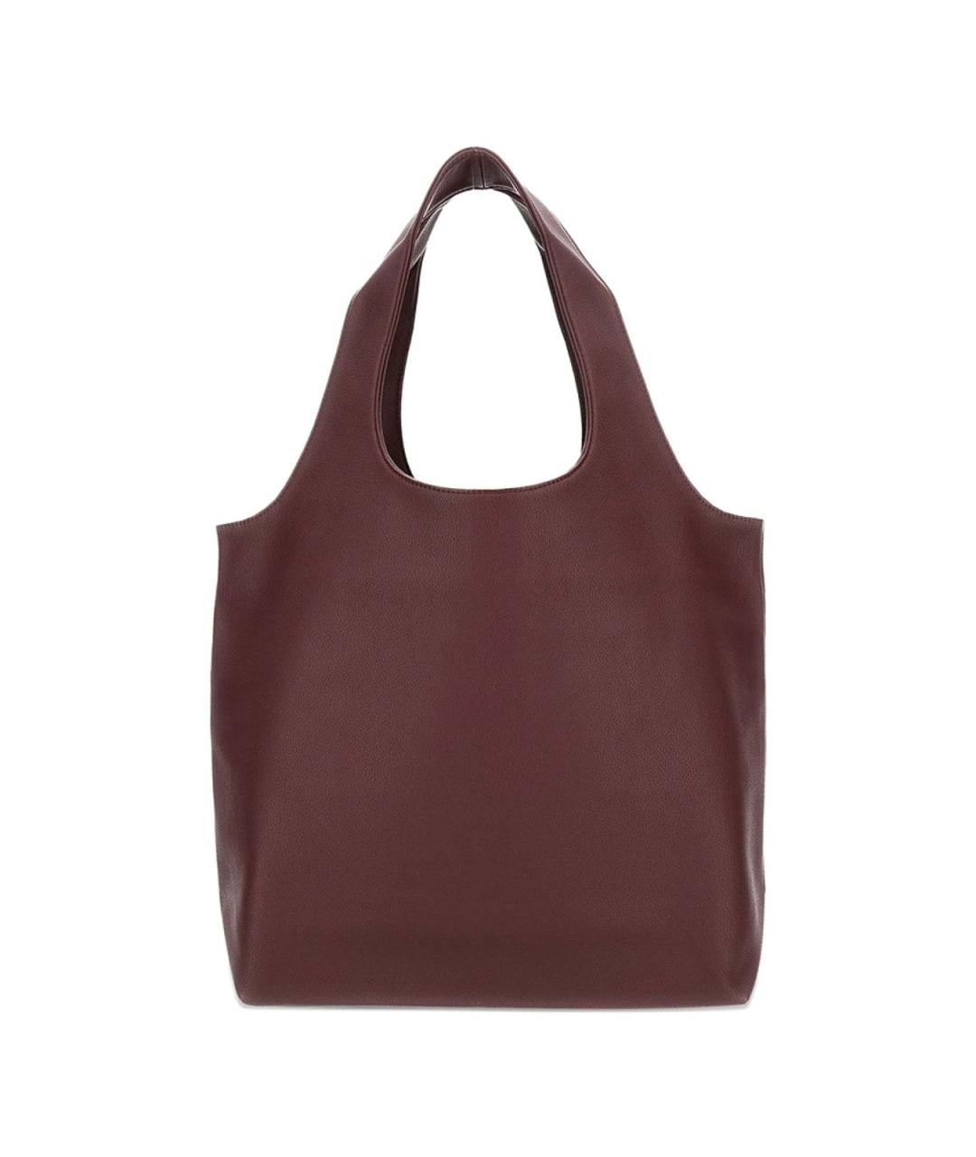 A.P.C. Коричневая синтетическая сумка тоут, фото 3