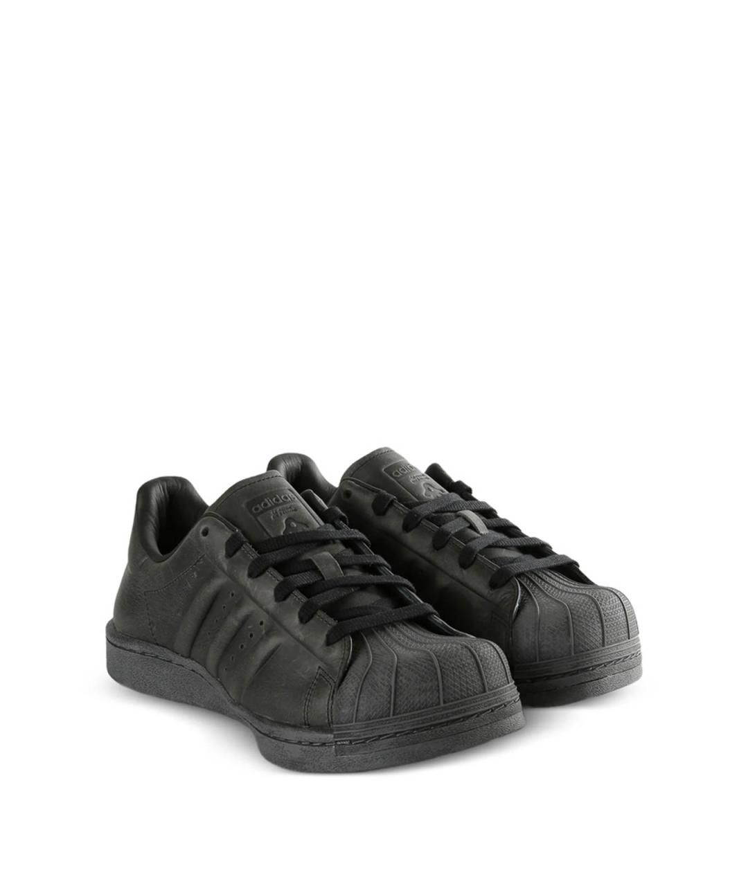 ADIDAS Серые кожаные кроссовки, фото 2