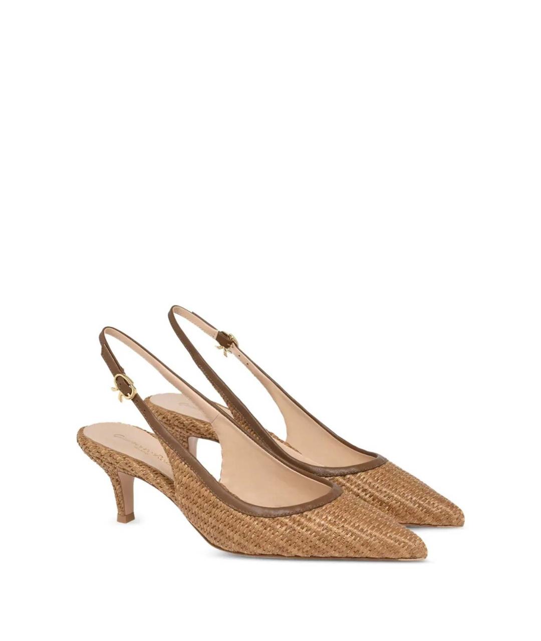 GIANVITO ROSSI Коричневые туфли, фото 2