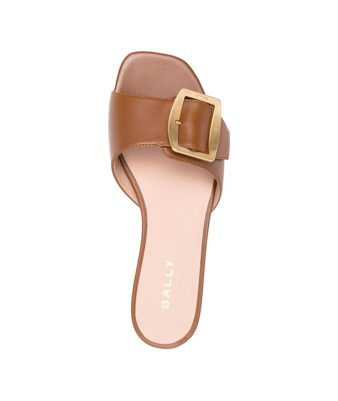 BALLY Коричневые сандалии, фото 3