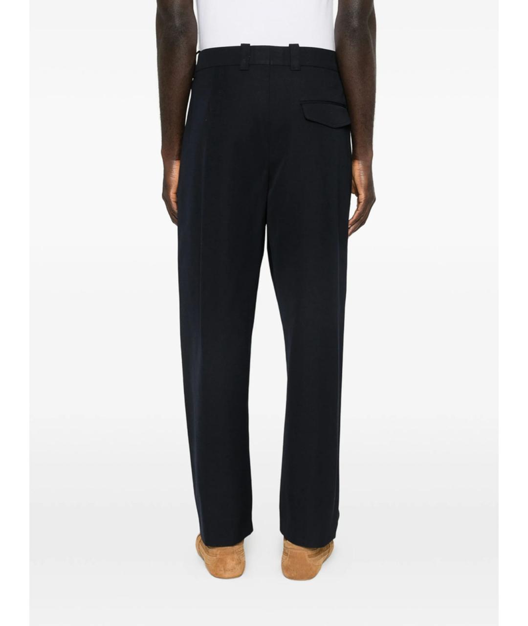 A.P.C. Синие хлопковые повседневные брюки, фото 5