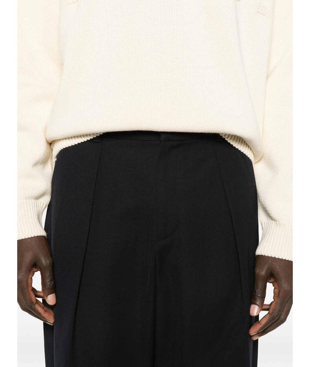 A.P.C. Синие хлопковые повседневные брюки, фото 4