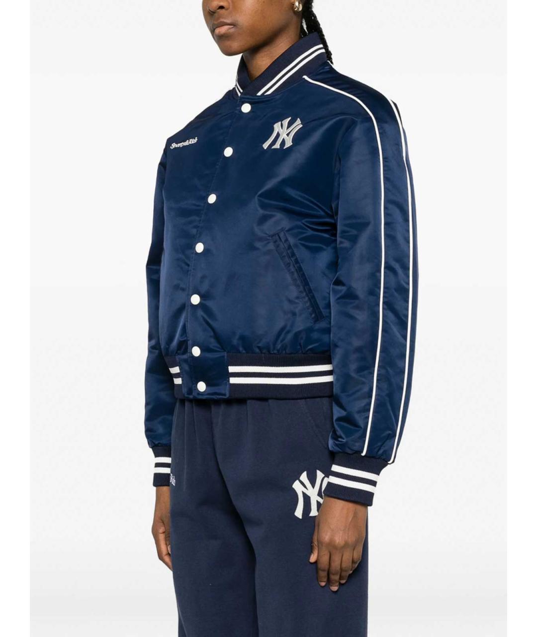 SPORTY AND RICH Синяя полиамидовая куртка, фото 2
