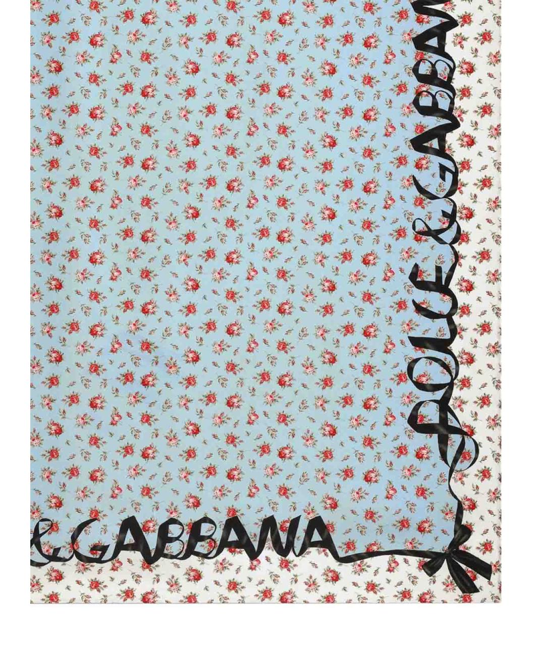 DOLCE&GABBANA Мульти шелковый платок, фото 2