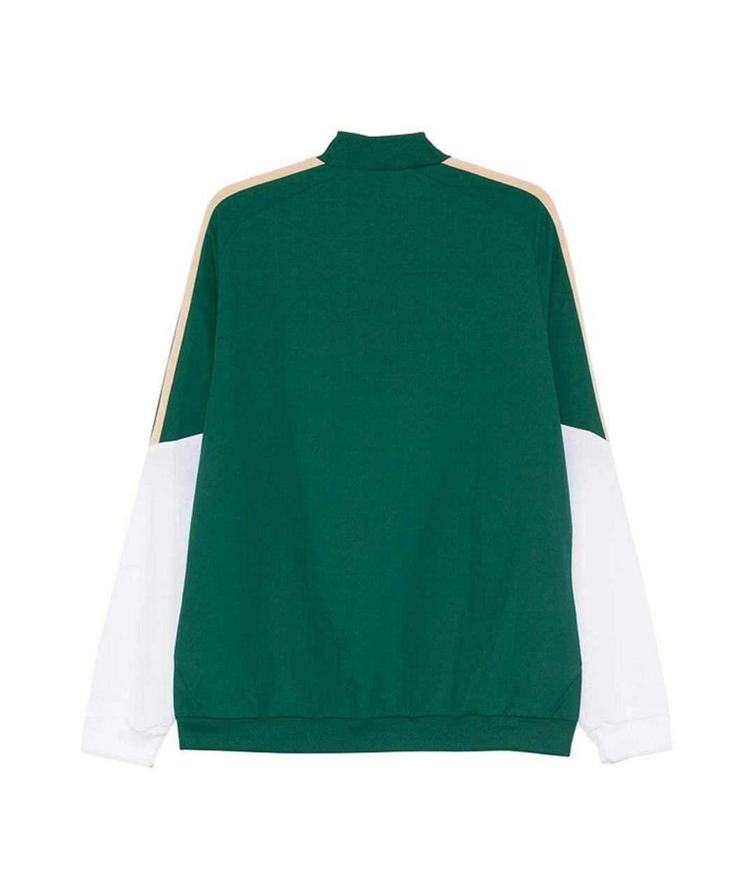 ADIDAS Зеленая полиэстеровая куртка, фото 2
